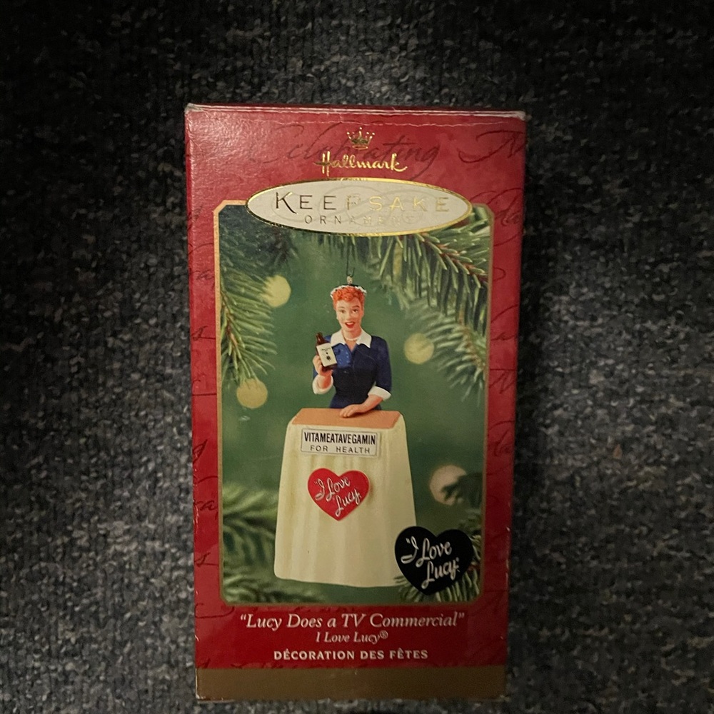 I love Lucy ornament